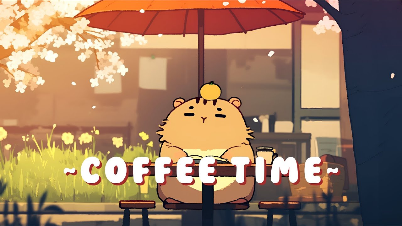 Capybara Music Channel - Relaxing Beats to Study/Sleep/Chill ~ Chill Session ~ 🦫 🌿 ☕ | Continuous...
