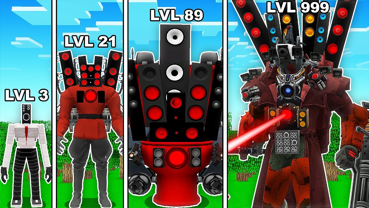 ULTIMATE TITAN SPEAKERMAN GELİŞİMİ - Minecraft