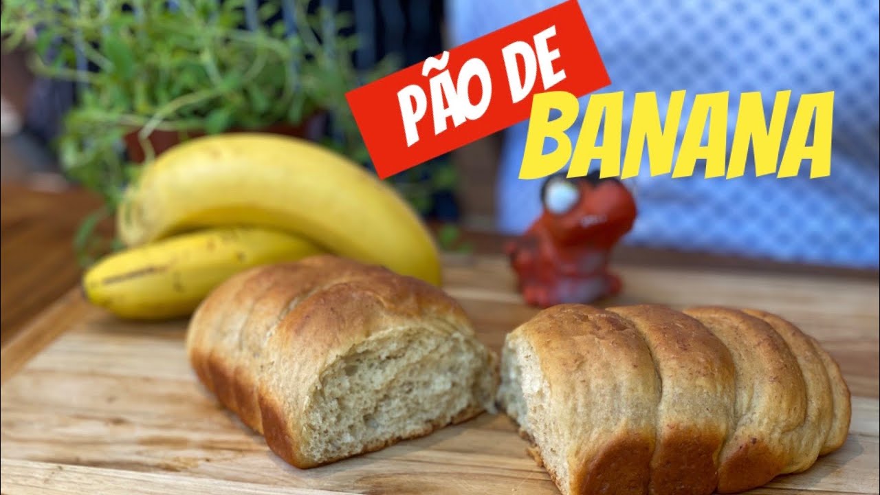 Pão de Banana | Excelente para Café da Manhã