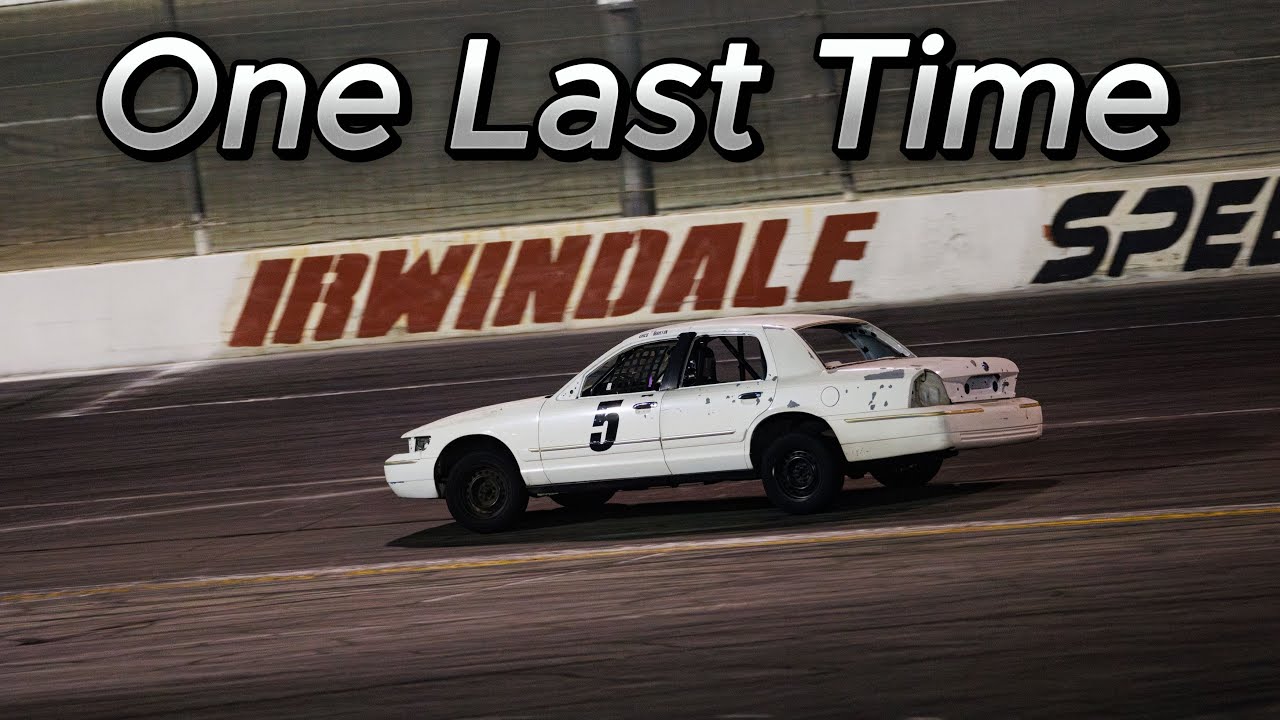 Insane Last Crown Vic Race at Irwindale Speedway