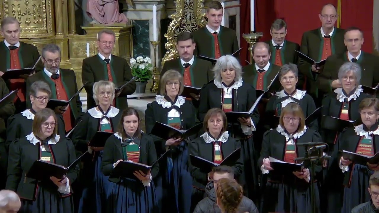 Gemeinsam durch`s Kirchenjahr Konzert Kirchenchor Mühlwald und Bläser MKM