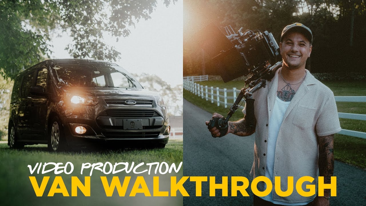 MY VIDEO PRODUCTION VAN WALKTHROUGH