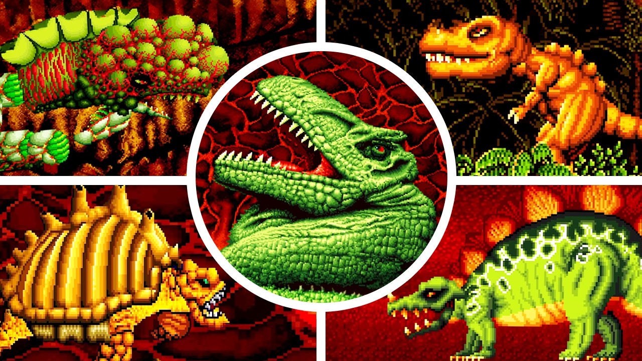 Prehistoric Isle Arcade - All Bosses & Ending