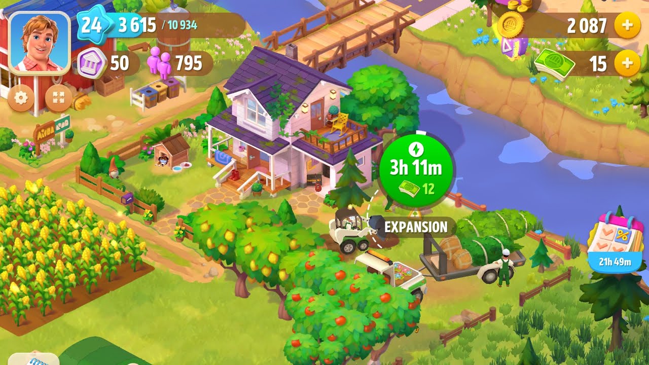 Riverside farm village, expanding the farm 😘 will give more space