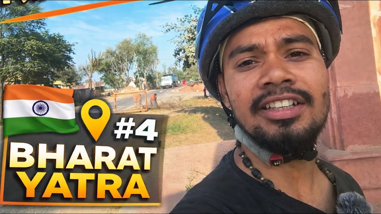 Bharat Yatra #4 | Gaon Ki Sadkon Par Cycle Se Safar 🇮🇳