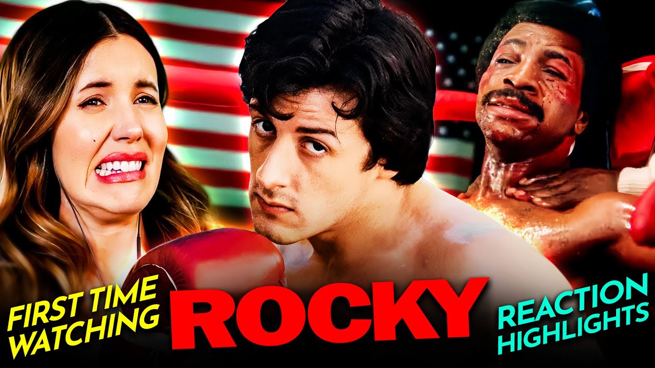 Cami emotionally knocked out by ROCKY (1976) Movie Reaction FIRST TIME WATCHING