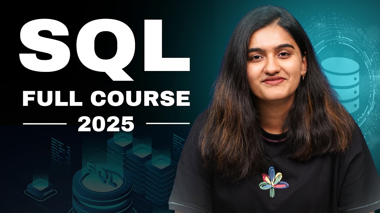 SQL Full Course (2025) | SQL Course (The Only SQL Tutorial You’ll Ever Need!) | Intellipaat