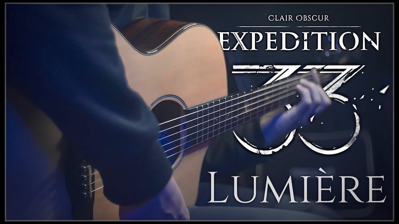 LUMIERE from CLAIR OBSCUR EXPEDITION 33 Played on FINGERSTYLE GUITAR COVER [TAB/TUTORIAL]