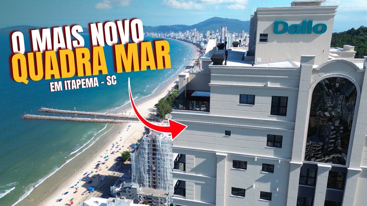 St Clair Residence  | O mais novo quadra mar PADRÃO DALLO no centro de Itapema SC