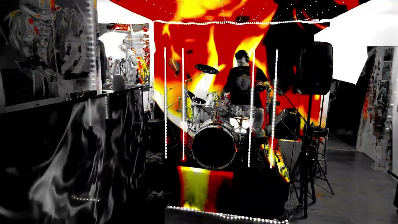 METAL DRUM SOLO FROM HELL BY METAL MARK