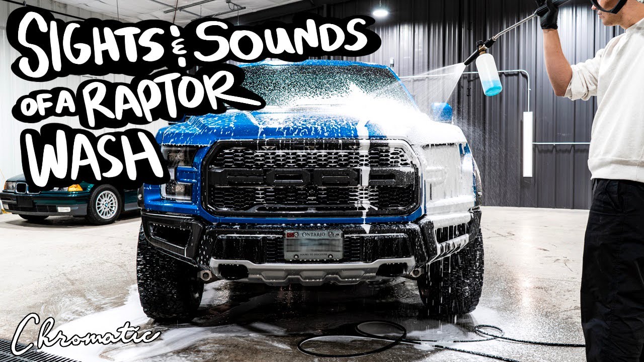 Satisfying Foam Wash - Ford Raptor Exterior Detail ASMR Style!