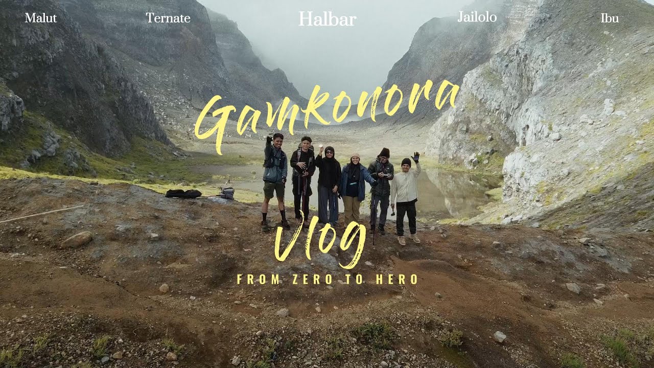 GUNUNG TERINDAH DI INDONESIA TIMUR | GAMKONORA - SANGOR