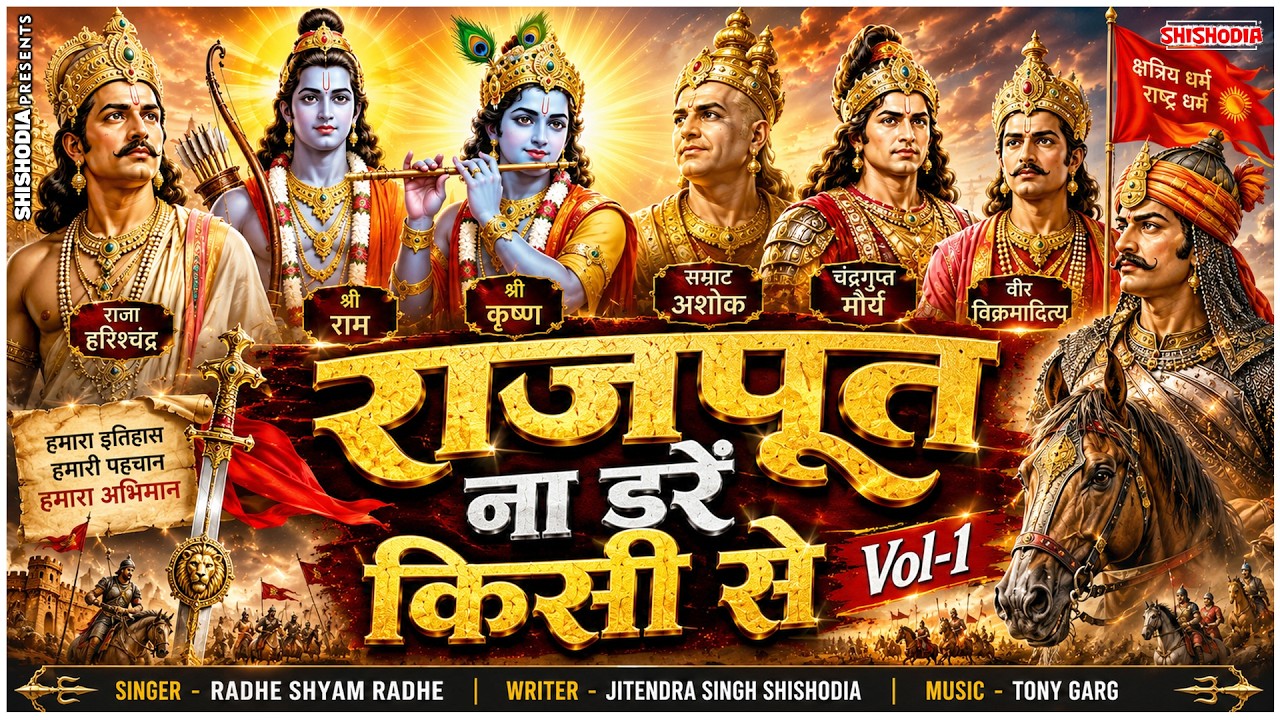 राजपूत ना डरें किसी से देश धर्म पे मरा करें DJ Radhe Shyam Radhe/History of Rajputs/Shishodia Dehati