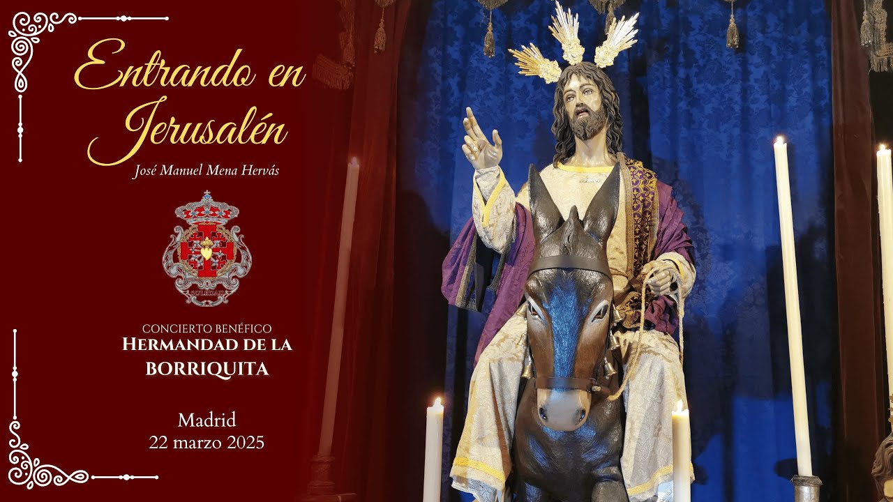Entrando en Jerusalén | Concierto de la Hermandad de la Borriquita | AM Soledad y Sepulcro