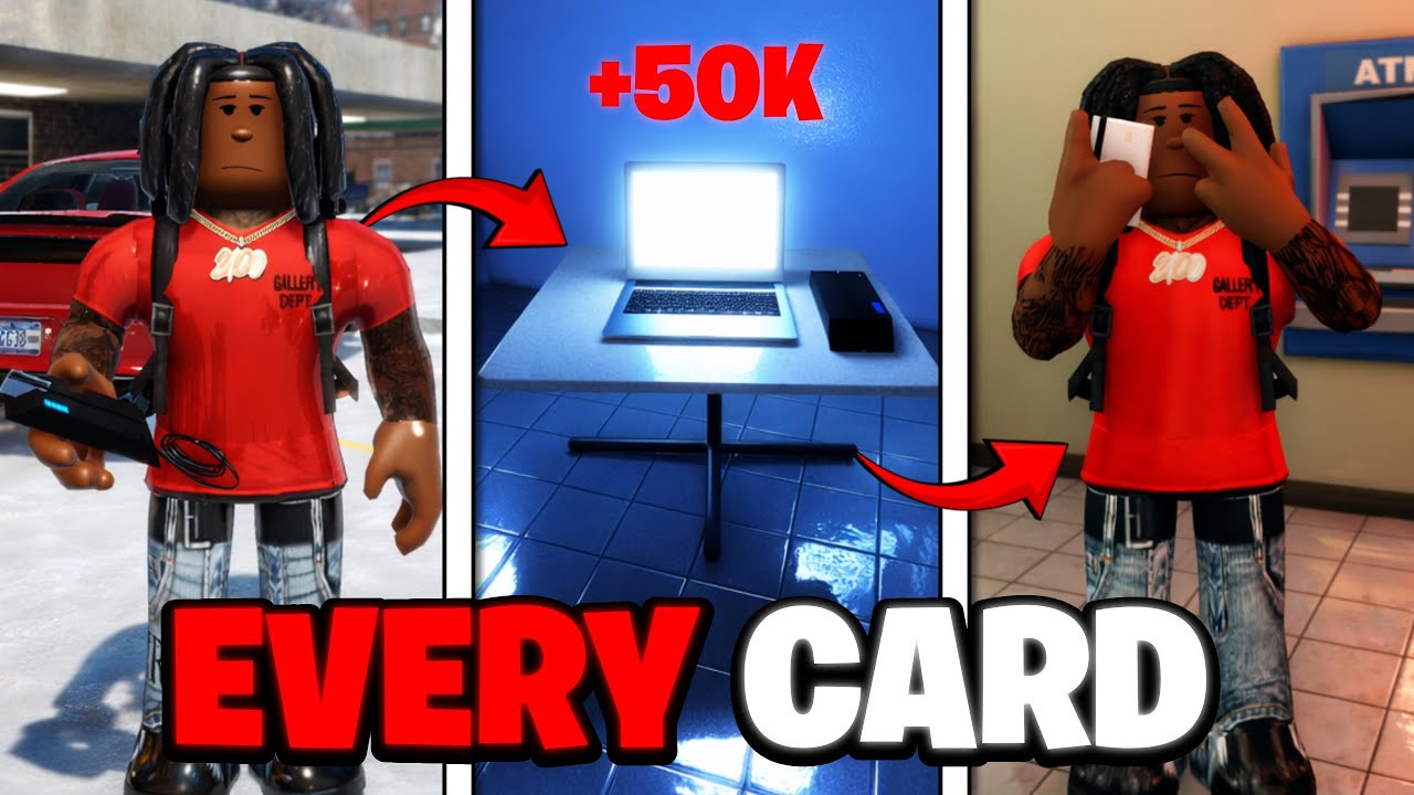 Как использовать ВСЕ способы получения карт в Tha Bronx 3 Roblox!