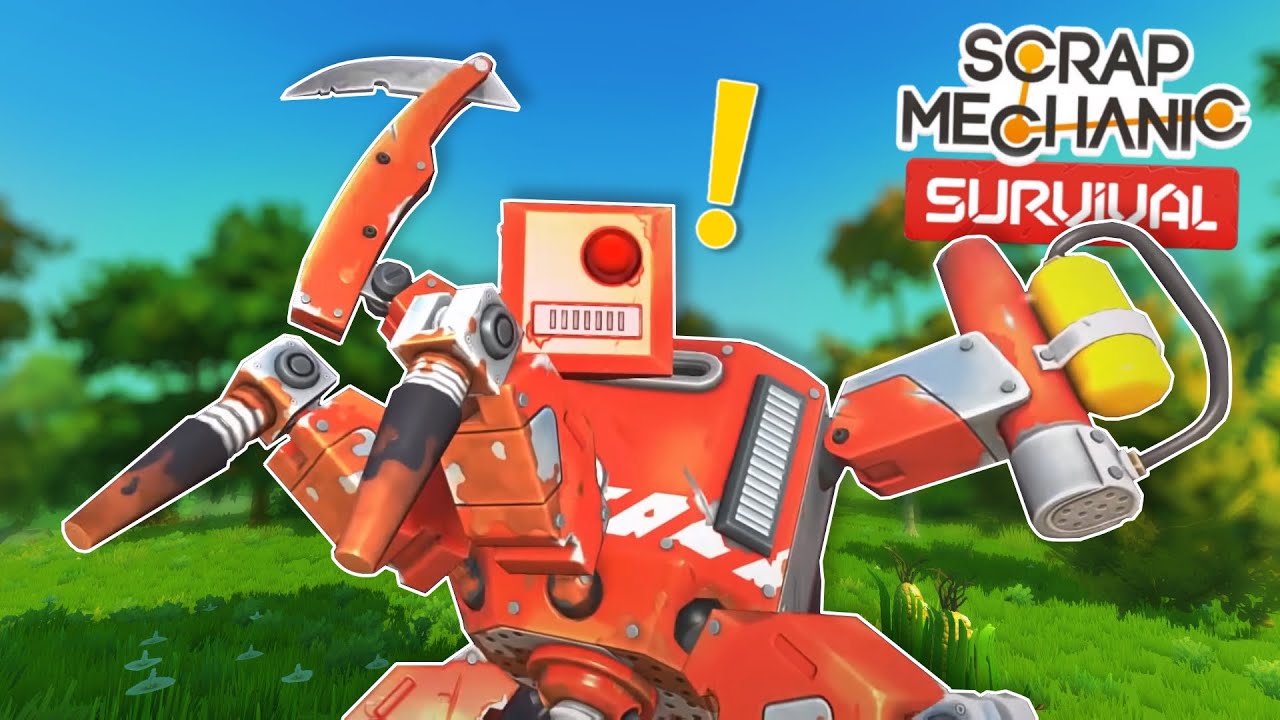 I Destroyed the Biggest Farmbot For All the Wrong Reasons... - Scrap Mechanic Survival Mode #3