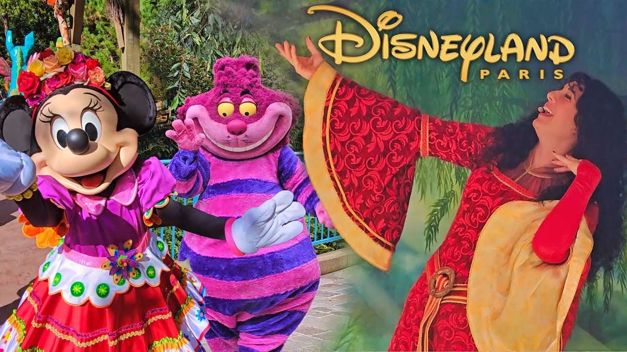 [4K] Halloween Characters 2024 - Disneyland Paris