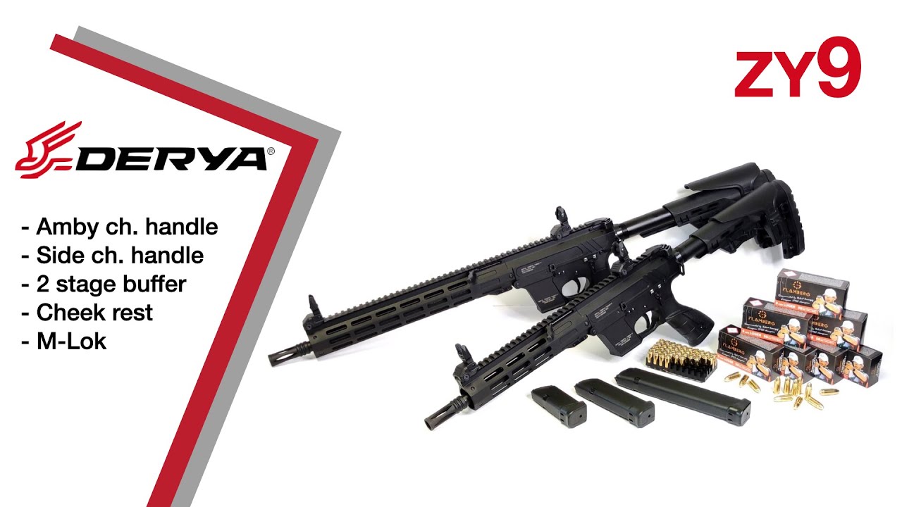 DERYA ZY9, a fresh take on a classic AR style PCC Rifle