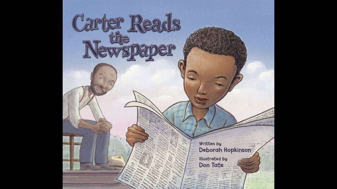 Carter Reads the Newspaper
