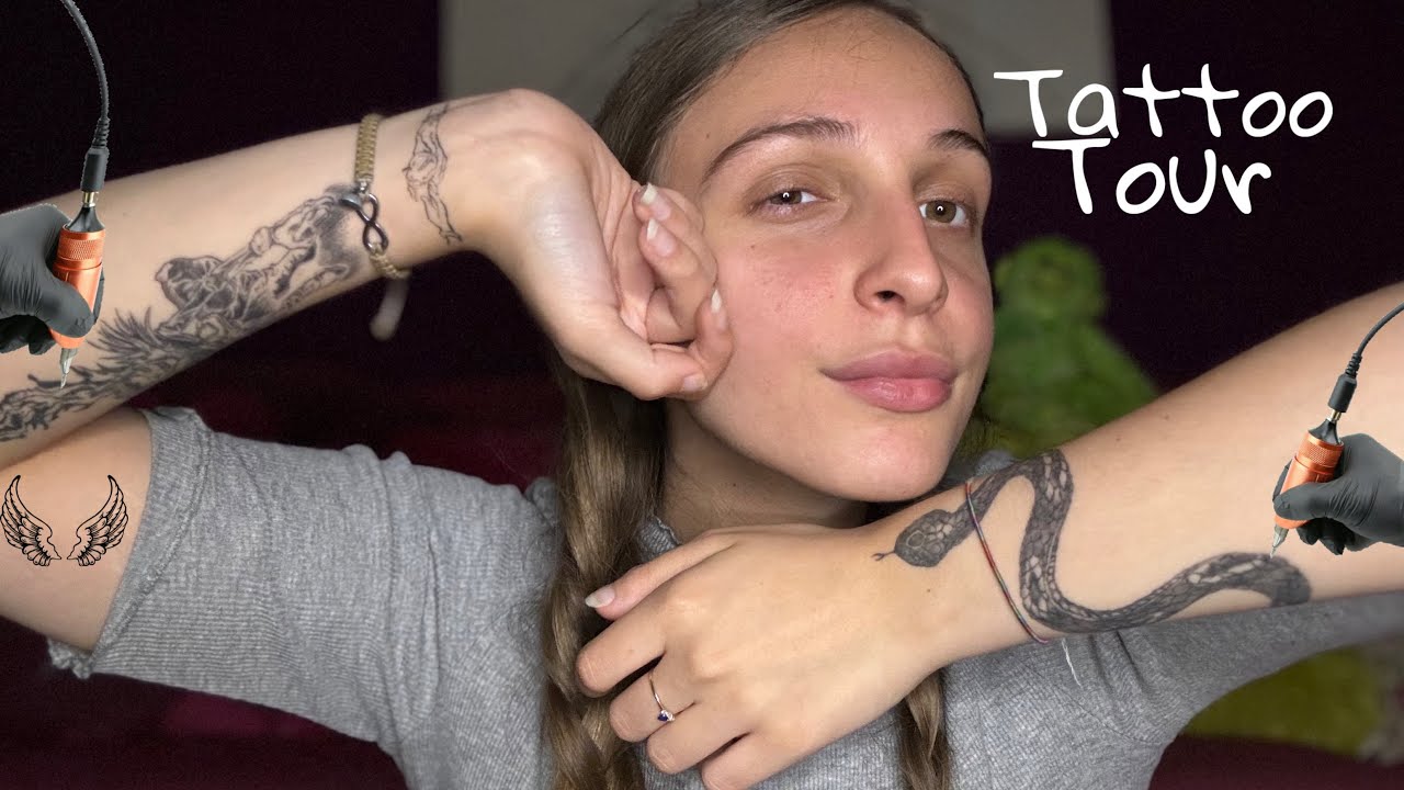 Tattoo Tour ASMR ♡ signification,douleurs,prix,…