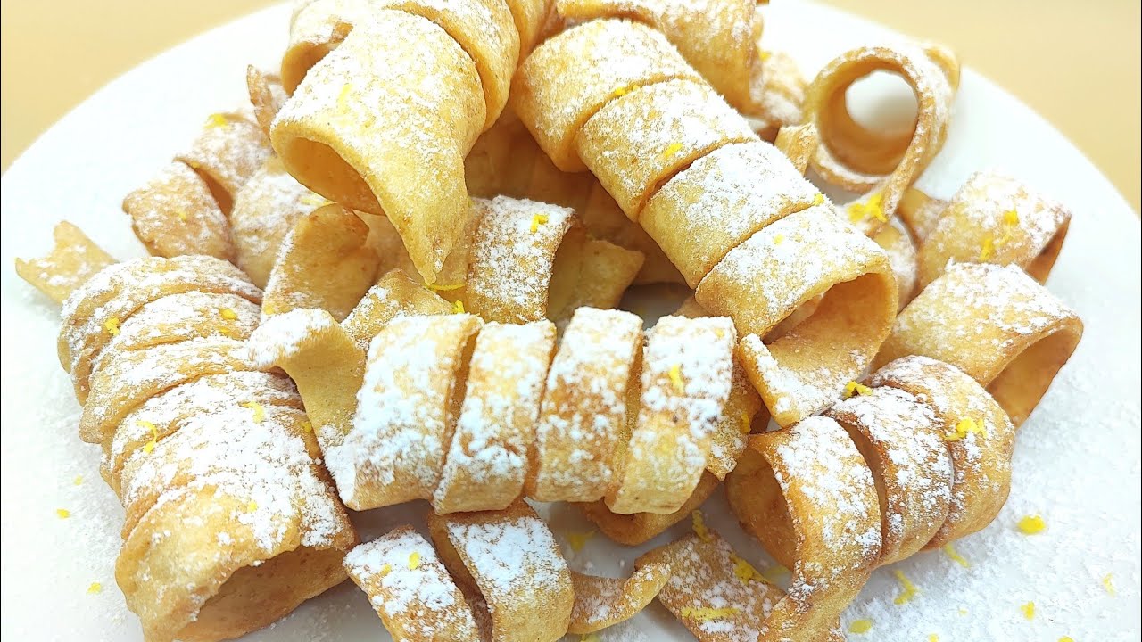 stelle filanti dolci di Carnevale