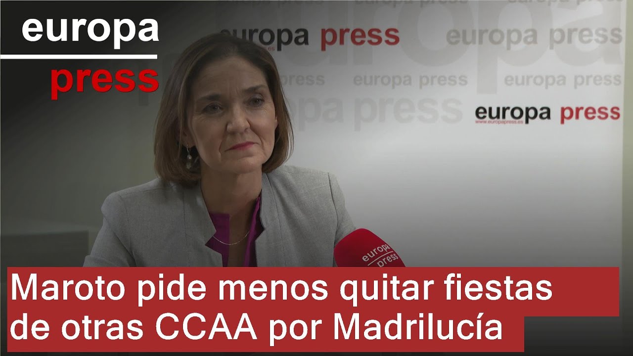 Maroto pide 
