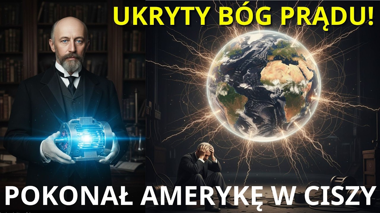 To NIE Tesla Dał Nam Prąd! Zapomniany Polak, Który Pokonał Edisona i Oświetlił Świat.