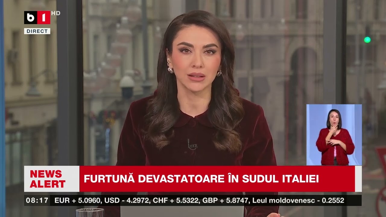 FURTUNĂ DEVASTATOARE ÎN SUDUL ITALIEI_Știri B1TV_27 ian. 2026