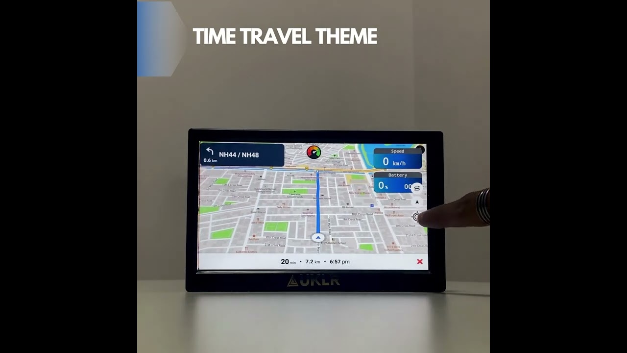 AUKLR - Android Digital Instrument Cluster for Electric Vehicles.