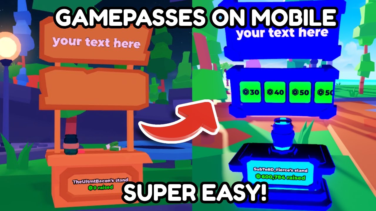 How to make gamepasses for pls donate on mobile in 2024! (super easy)