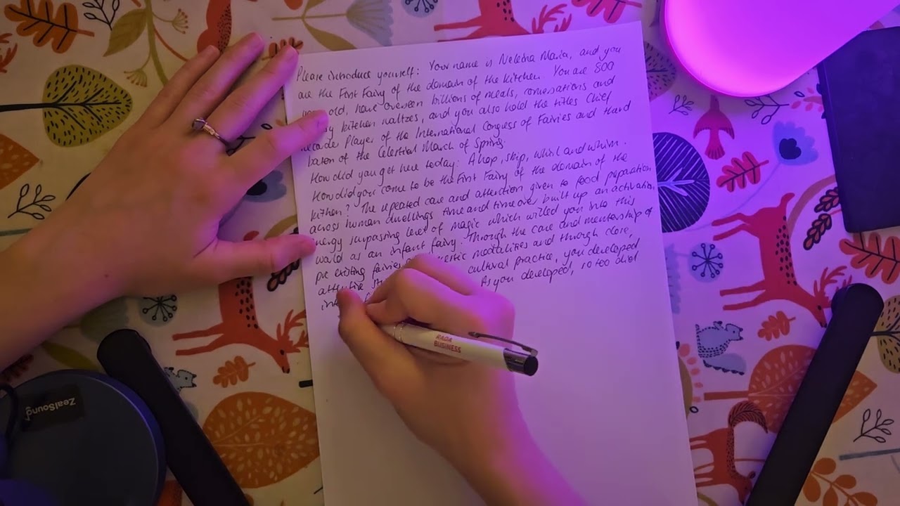 TINGLY WHISPERS: 🧚‍♀️🧚‍♀️ Exclusive interview with the First Fairy of the Kitchen Domain ASMR