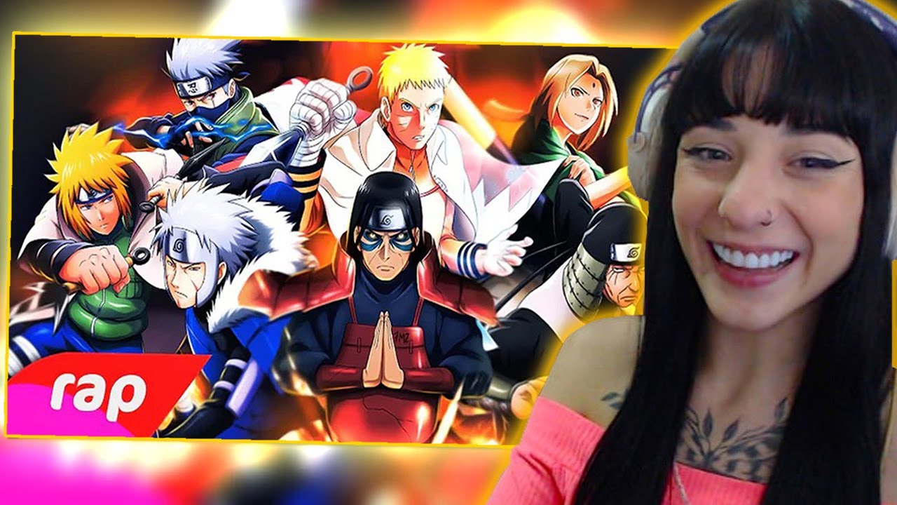 REAGI AO RAP DOS HOKAGES (de novo kkkkk) - 7 Minutoz