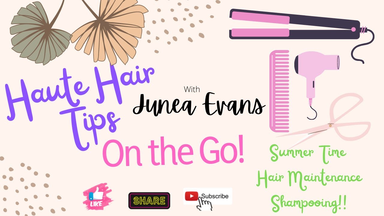 Summertime Hair Maintenance for Healthy Hair   #Shampoo  #Shorts  #Summertime  #hairmaintenance
