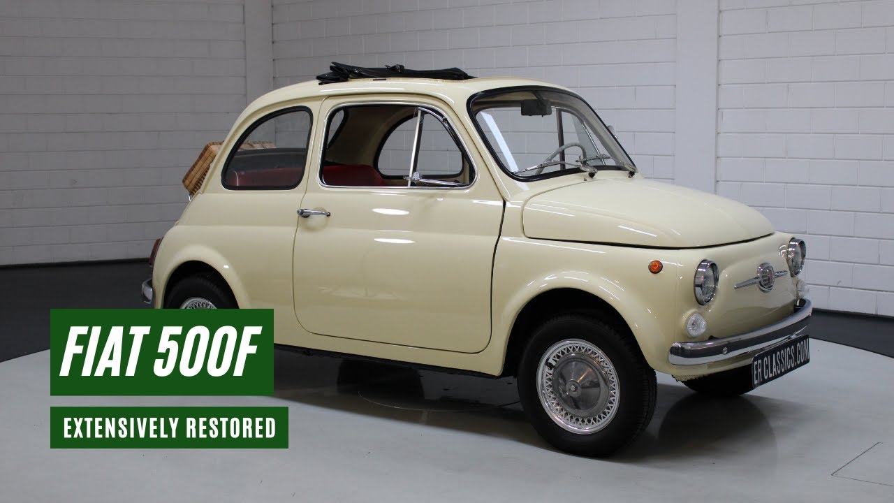 Fiat 500F | Extensively restored | 1972 -VIDEO- www.ERclassics.com