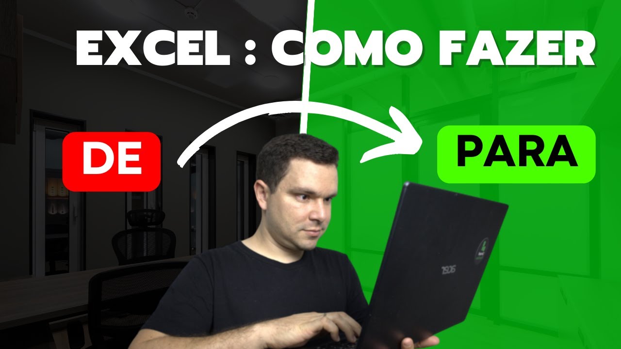 Como fazer DE-PARA no Excel [Fun&ccedil;&atilde;o Par&acirc;metro]
