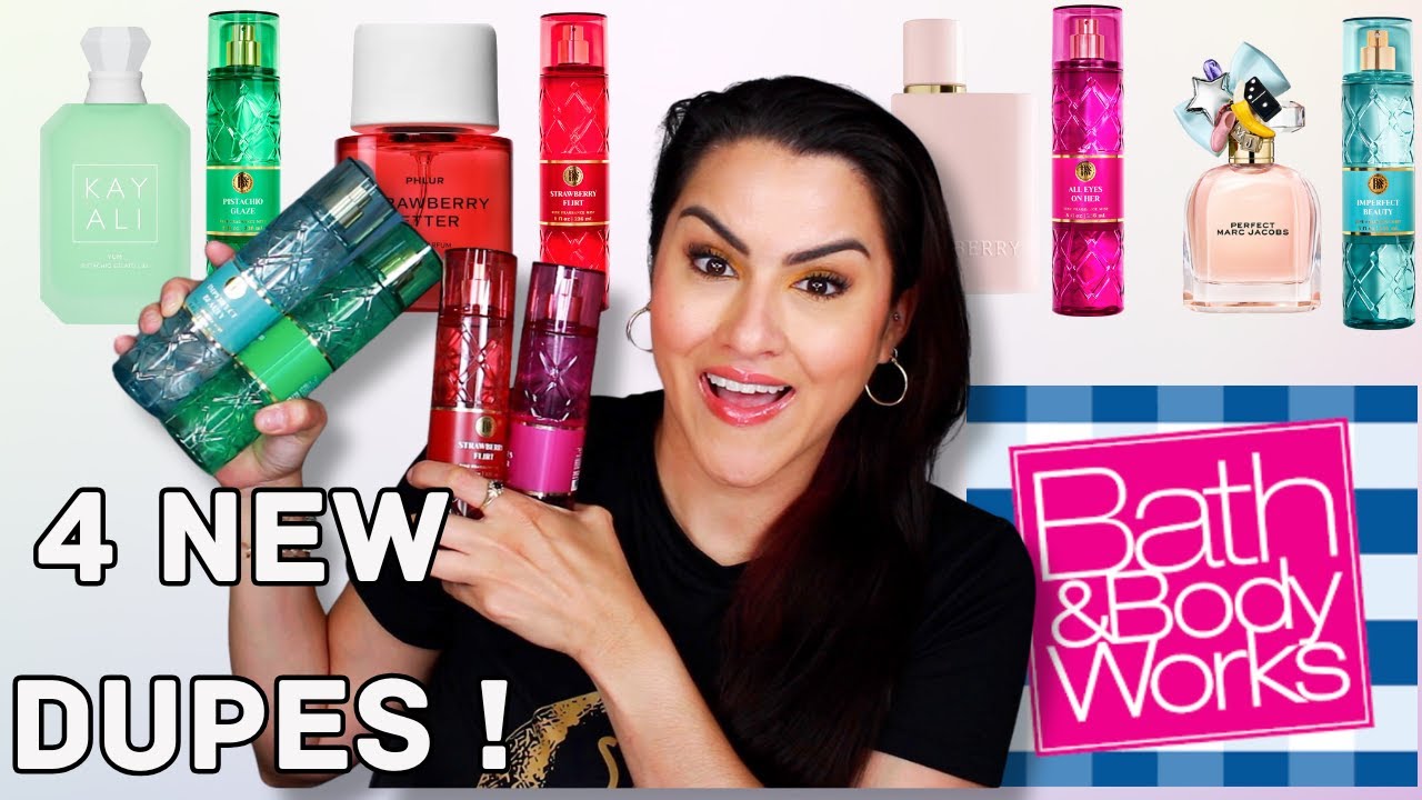 BATH AND BODY WORKS LUXURIES NEW SCENTS 4 NEW DUPES