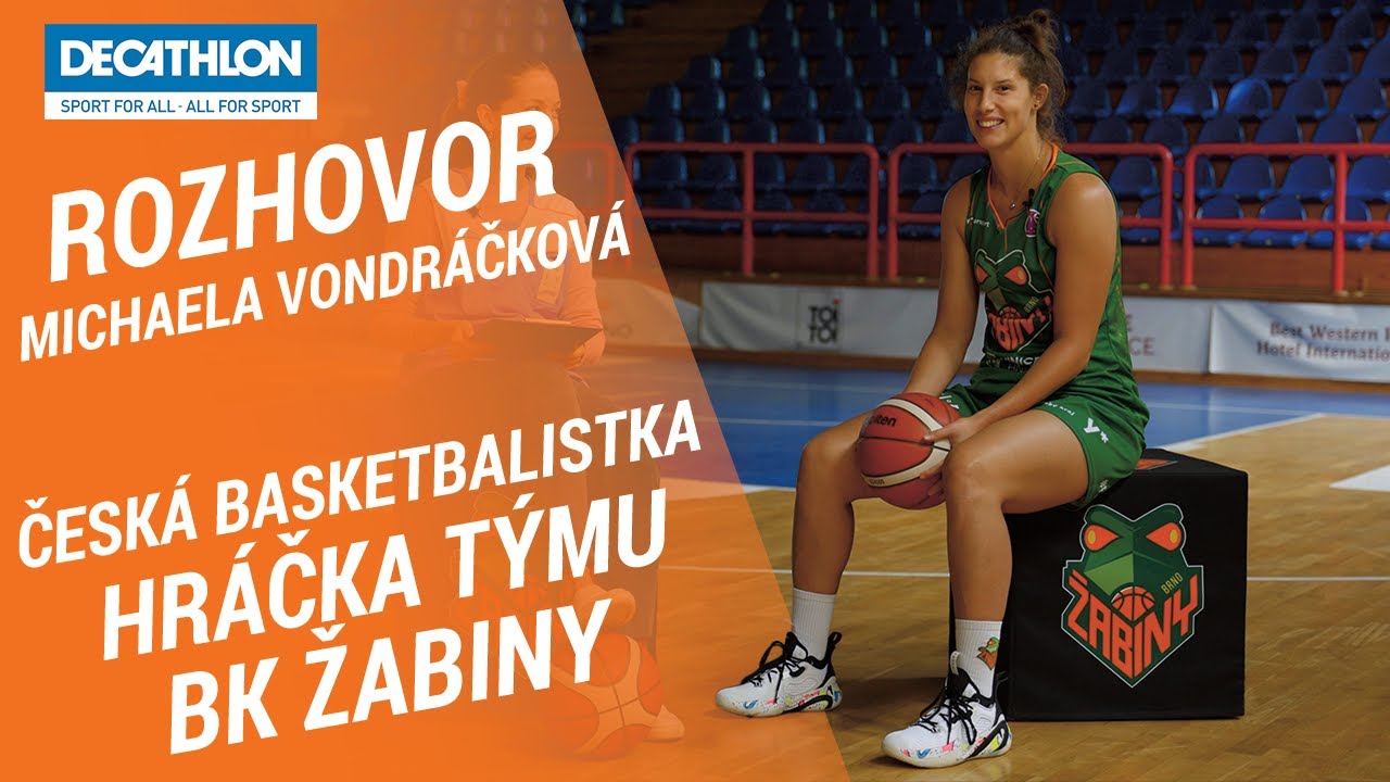 Basketbalistka a máma na plný úvazek | Michaela Vondráčková | Decathlon Česká republika