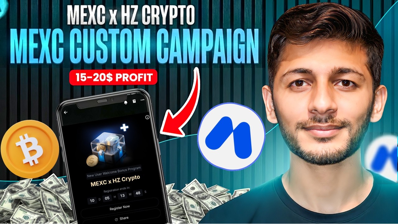 MEXC Custom New User Campaign | Get $15 BTC | MEXC New Campaign