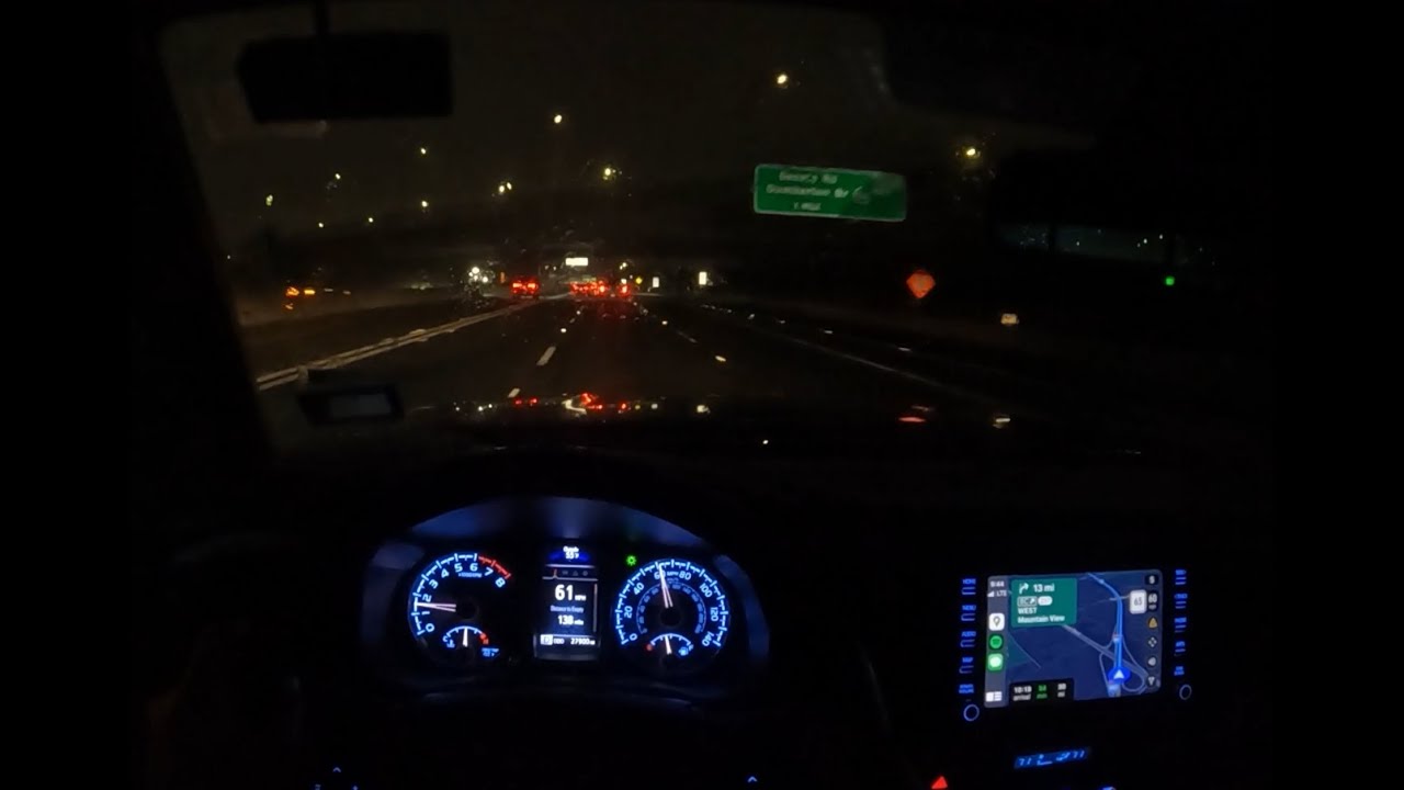 2023 Toyota Tacoma TRD OffRoad Night Drive POV