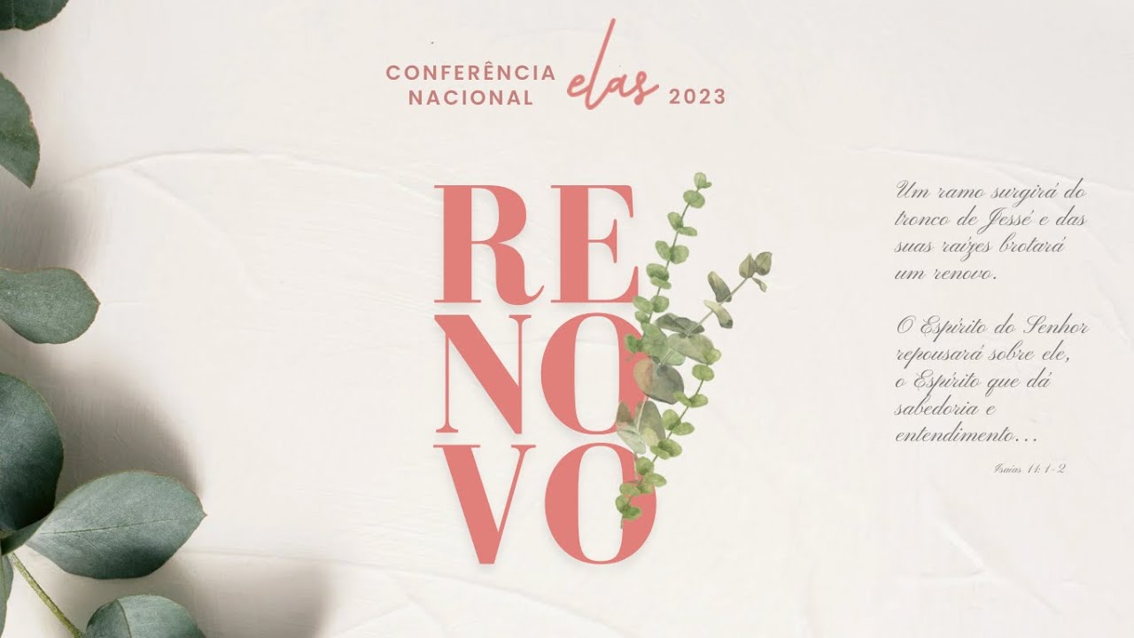 CONFERÊNCIA NACIONAL ELAS - 26/11 - ISADORA POMPEO, CAROL TAUBER