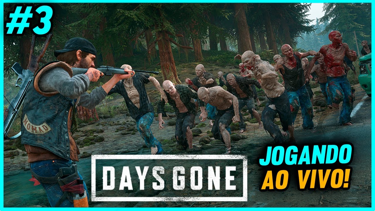 Barreto Jogando Days Gone AO VIVO! Parte #3