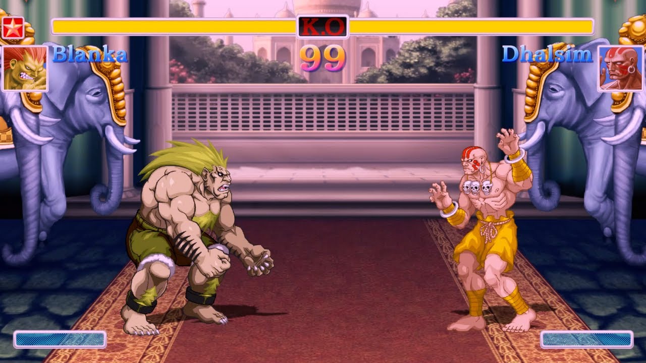 Blanka vs Dhalsim (Hardest) Ultra Street Fighter 2: The Final Challengers.