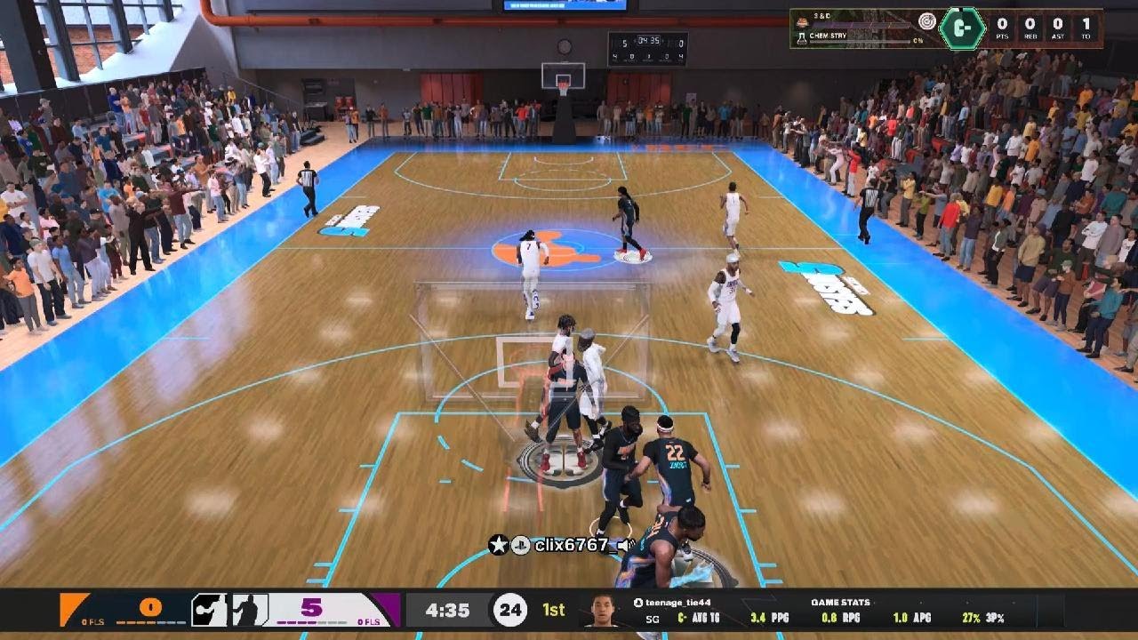 NBA 2K26 CRAZY GAME AT THE REC 👌👌👌🔥🔥🔥