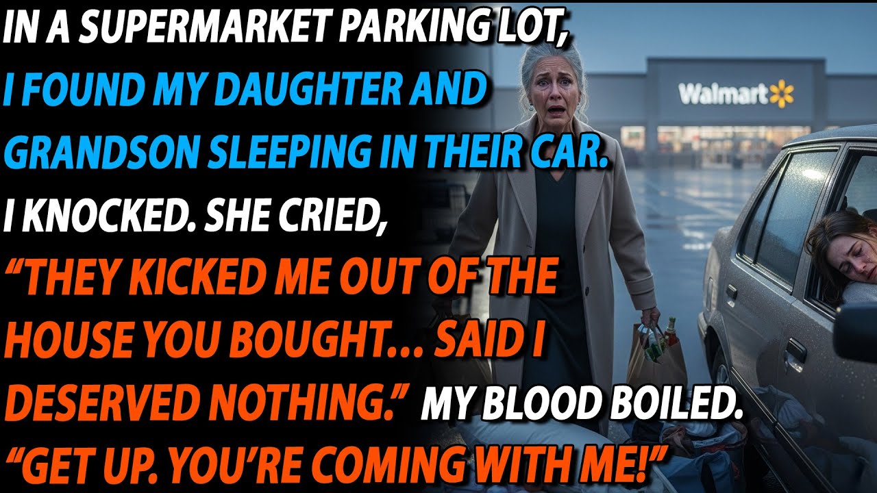 🚗 My Daughter Was Thrown Out With Her Child… What I Did Made Them Regret 😤