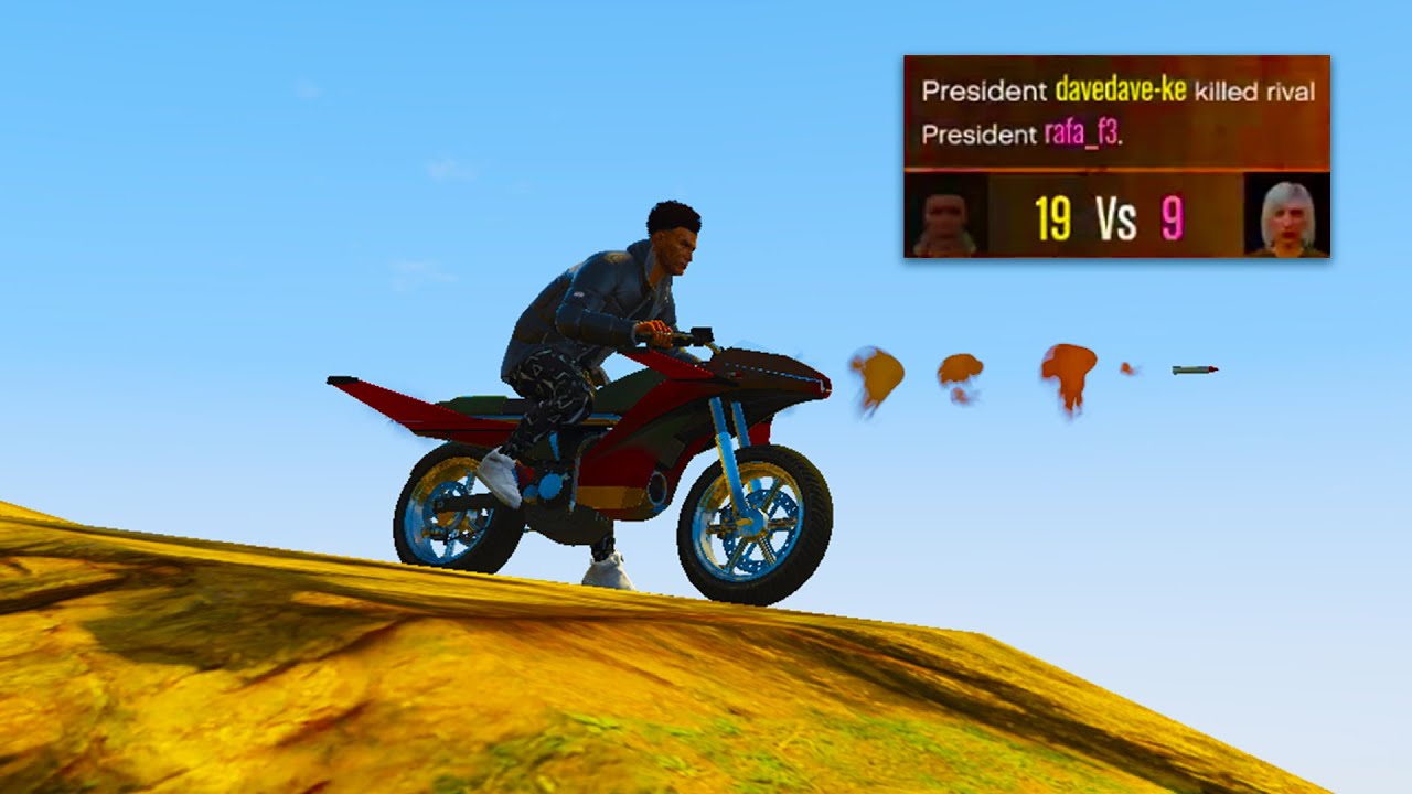 What Happens When a Griefer Meets a Real Oppressor MK1 Pilot? GTA ONLINE.
