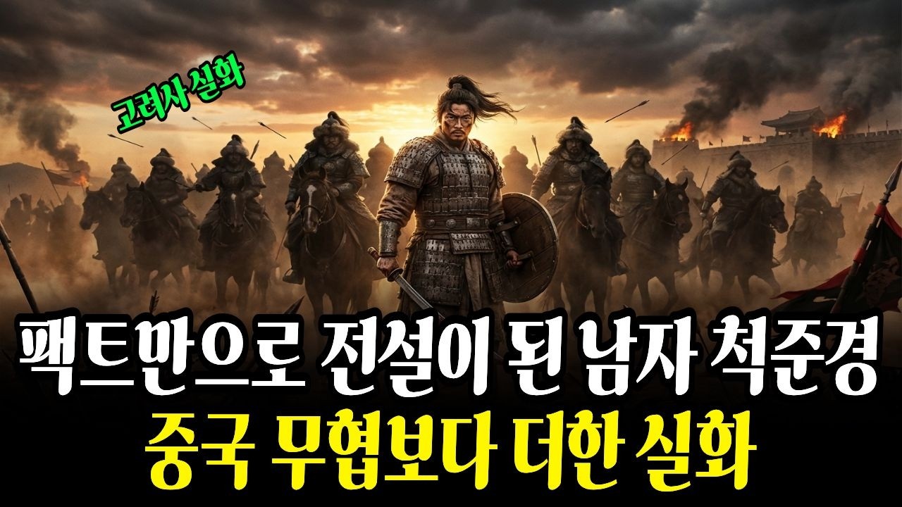 혼자서 적장 목 베고, 열 명으로 포위망 돌파한 고려의 실존 인물