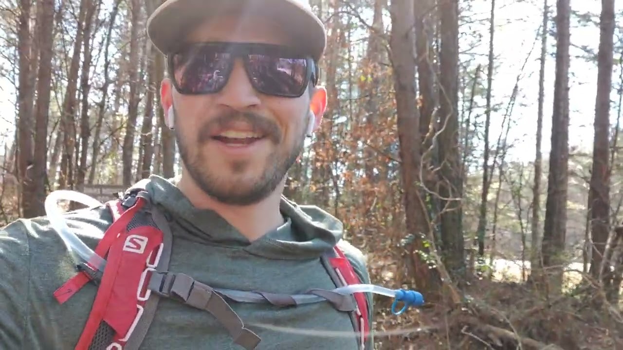 Trail Running Sims Mountain in Georgia
