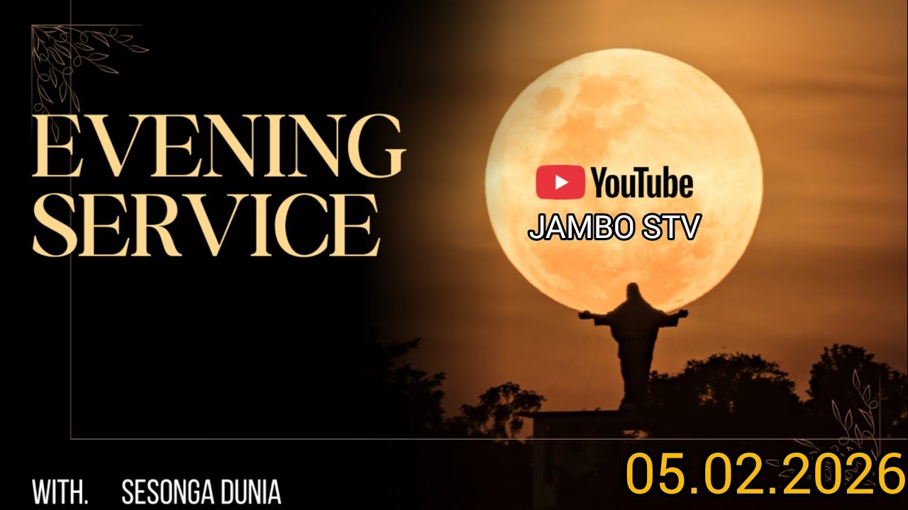 live : Evening service || with SESONGA Dunia || JAMABO STV || 05.02.2026