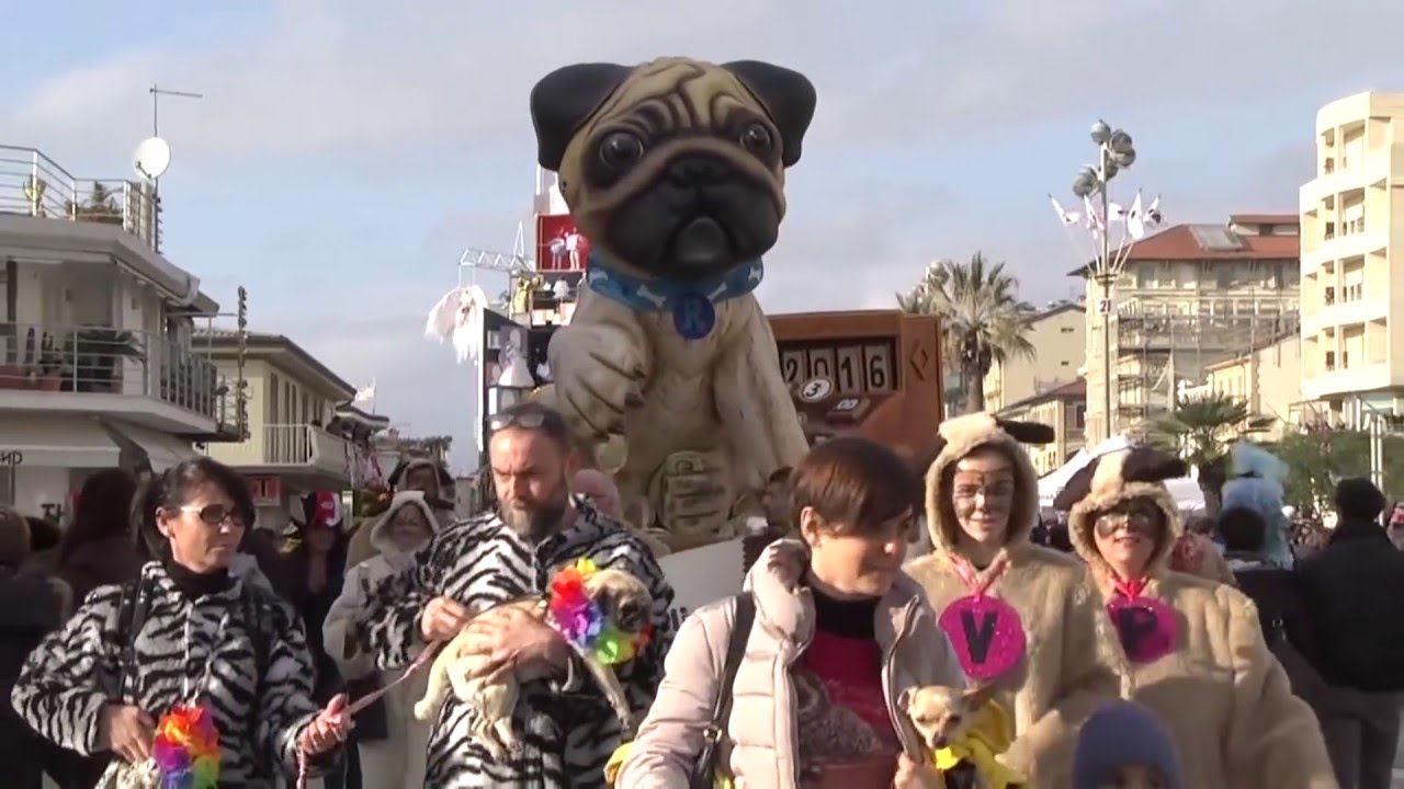 CARNEVALE DI VIAREGGIO 2016 - CARRI DI 2^ CATEGORIA E MASCHERATE