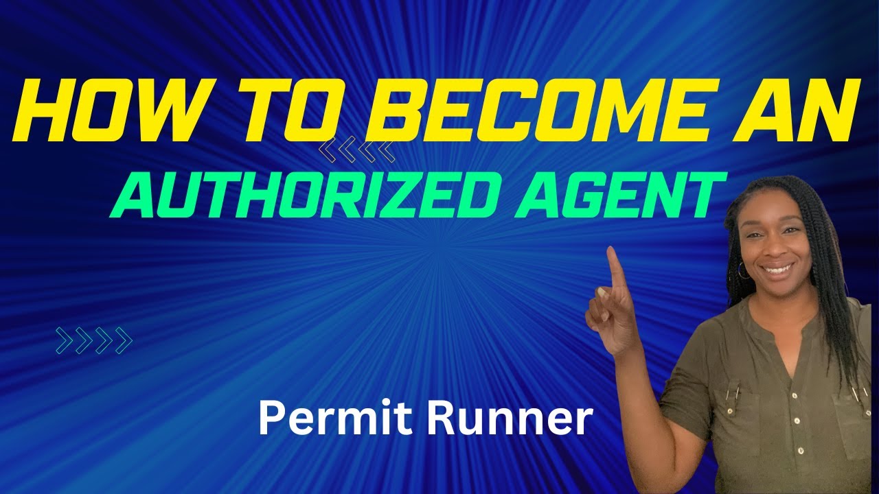 How To Become An Authorized Agent